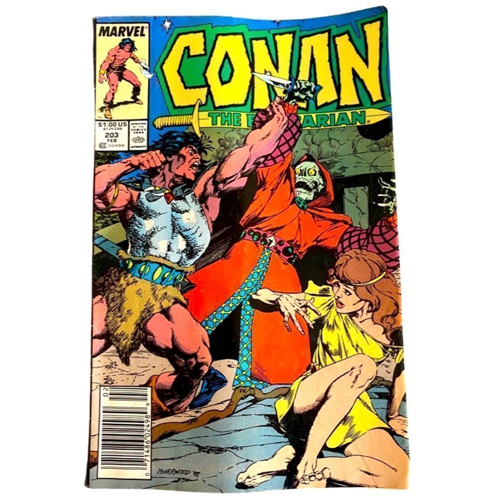 Vintage Conan The Barbarian Comic Book Marvel